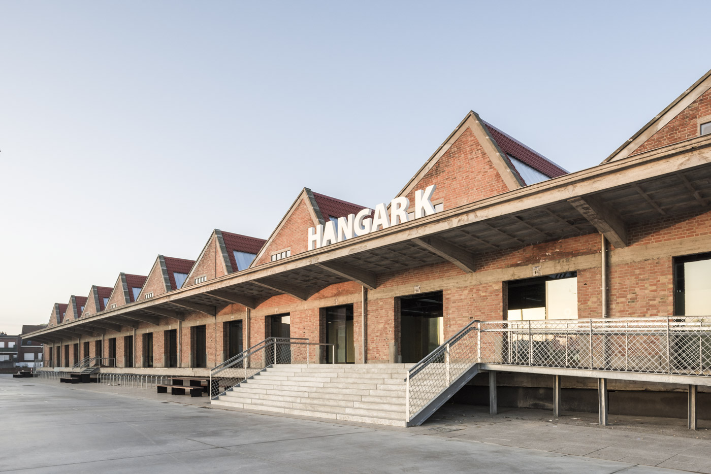 Mercator Studio kantoor in Hangar K, Kortrijk